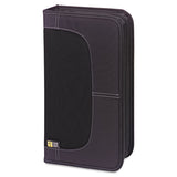 Cd-dvd Wallet, Holds 72 Discs, Black