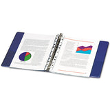 Standard Weight Poly Sheet Protectors, Clear, 2", 11 3-4 X 8 1-4, 50-bx