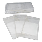 Write-on Poly Bags, 2 Mil, 3" X 5", Clear, 1,000-carton