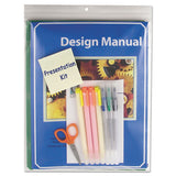 Heavyweight Industrial Poly Zip Bags, 8 1-2 X 11, 50-bx