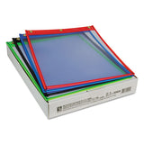 Heavy-duty Super Heavyweight Plus Stitched Shop Ticket Holders, Asst, 9x12, 20-bx