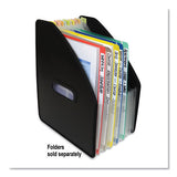 Vertical Expanding File, 10" Expansion, 13 Sections, 1-13-cut Tab, Letter Size, Black