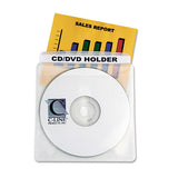 Deluxe Individual Cd-dvd Holders, 50-bx