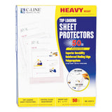 Heavyweight Polypropylene Sheet Protectors, Clear, 2", 11 X 8 1-2, 50-bx