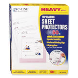 Heavyweight Polypropylene Sheet Protectors, Non-glare, 2", 11 X 8 1-2, 50-bx