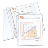 Standard Weight Polypropylene Sheet Protectors, Clear, 2", 11 X 8 1-2, 100-bx