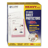 Heavyweight Polypropylene Sheet Protectors, Clear, 2", 11 X 8 1-2, 200-bx