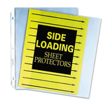 Side Loading Polypropylene Sheet Protectors, Clear, 2", 11 X 8 1-2, 50-bx