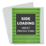 Side Loading Polypropylene Sheet Protectors, Clear, 2", 11 X 8 1-2, 50-bx