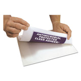 Cleer Adheer Self-adhesive Laminating Film, 3 Mil, 9" X 12", Gloss Clear, 50-box