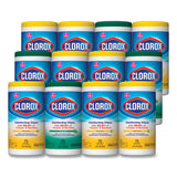 Disinfecting Wipes, 7x8, Fresh Scent-citrus Blend, 75-canister, 3-pk, 4 Packs-ct