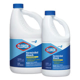 Concentrated Germicidal Bleach, Regular, 121oz Bottle, 3-carton