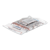 Coin Bag ,14.5 X 25, 5 Mil Thick, Plastic, Clear, 50-pack