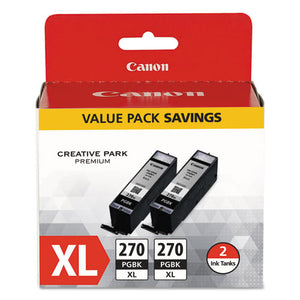 0319c005 (pgi-270xl) High-yield Ink, Black, 2-pk