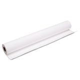 Heavyweight Matte Coated Paper Roll, 2" Core, 10 Mil, 36" X 100 Ft, Matte White