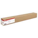 Matte Coated Paper Roll, 2" Core, 8 Mil, 24" X 100 Ft, Matte White