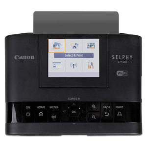 Selphy Cp1300 Wireless Compact Photo Printer, Black