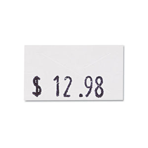 Pricemarker Labels, 0.44 X 0.81, White, 1,200-roll, 3 Rolls-box