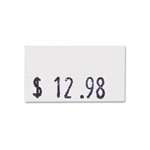 Pricemarker Labels, 0.44 X 0.81, White, 1,200-roll, 3 Rolls-box