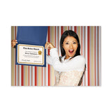 Foil Border Certificates, 8.5 X 11, Ivory-gold, Braided, 12-pack