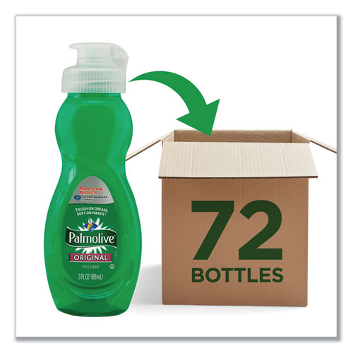 Dishwashing Liquid, Original Scent, 3oz Bottle, 72-carton