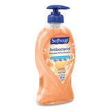 Antibacterial Hand Soap, Crisp Clean, 11.25 Oz Pump Bottle, 6-carton