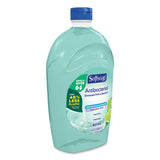 Antibacterial Liquid Hand Soap Refills, Fresh, 50 Oz, Green, 6-carton