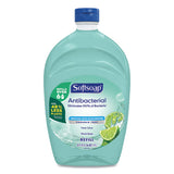 Antibacterial Liquid Hand Soap Refills, Fresh, 50 Oz, Green, 6-carton