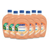 Antibacterial Liquid Hand Soap Refills, Fresh, 50 Oz, Orange, 6-carton