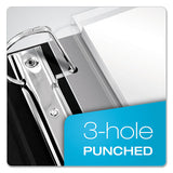 Expanding Zipper Binder Pockets, 11 X 8 1-2, Clear, 3-pack