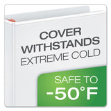 Xtralife Clearvue Non-stick Locking Slant-d Ring Binder, 3 Rings, 6" Capacity, 11 X 8.5, White