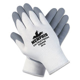 Ultra Tech Foam Seamless Nylon Knit Gloves, X-large, White-gray, Dozen