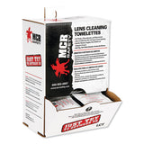Lens Cleaning Towelettes, 100-box