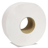 Select Jumbo Roll Jr. Tissue, 2-ply, White, 3 1-2" X 750 Ft, 12 Rolls-carton