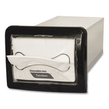 Tandem In-counter Interfold Napkin Dispenser, 8.63 X 18 X 6.5, Black