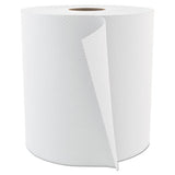 Select Roll Paper Towels, 1-ply, 7.875" X 800 Ft, White, 6-carton