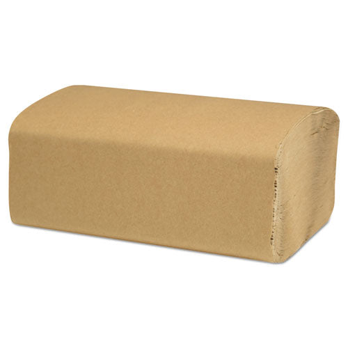 Select Folded Paper Towels, Single-fold, Natural, 9 X 9.45, 250-pack, 16-carton
