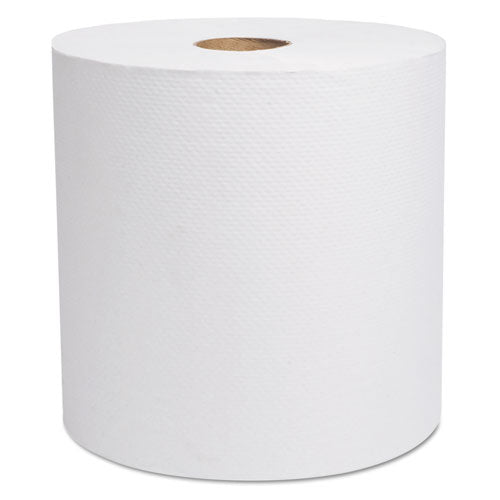 Select Hardwound Roll Towels, White, 7 7-8