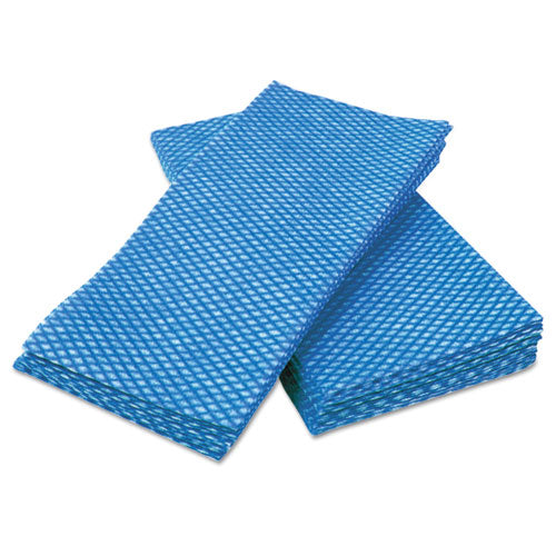 Tuff-job Durable Foodservice Towels, Blue-white, 12 X 24, 200-carton