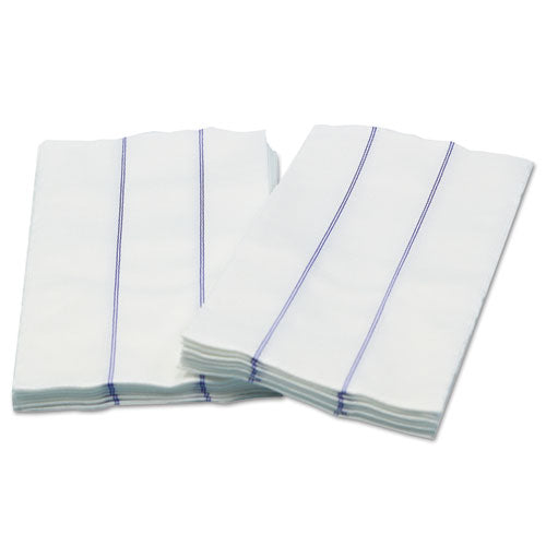 Tuff-job Premium Foodservice Towel, White-blue, 13 X 24, 1-4 Fold, 72-carton