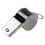Sports Whistle, Medium Weight, Metal, Silver