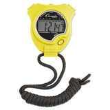 Water-resistant Stopwatches, 1-100 Second, Assorted Colors, 6-set