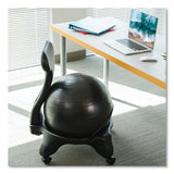 Fitpro Ball Chair, Gray-gray, Gray Base