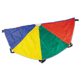 Nylon Multicolor Parachute, 24-ft. Diameter, 20 Handles