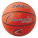 Rubber Sports Ball, For Basketball, No. 7, Official Size, Orange