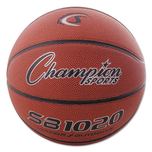 Composite Basketball, Official Size, 30", Brown