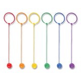 Swing Ball Set, Plastic, Assorted Colors, 6-set