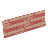 Flat Coin Wrappers, Pennies, $.50, 1000 Wrappers-box