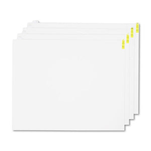 Walk-n-clean Mat 60-sheet Refill Pad, 30 X 24, 4-carton, White