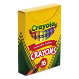 Classic Color Crayons, Tuck Box, 16 Colors